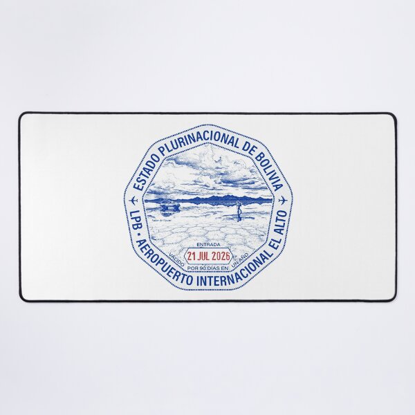 Item preview, Passport Stamp - Bolivia designed and sold by travelwitheric.