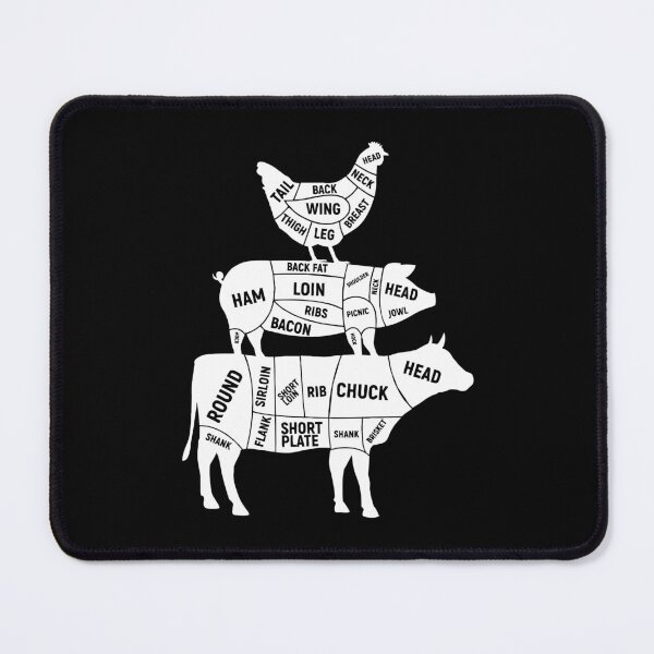 Item preview, Butcher Cuts - Funny Meat Grill Lover Gift designed and sold by shileaavdy.