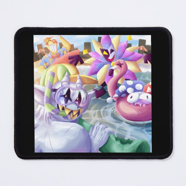 Item preview, Colorful Summer Characters at the Beach designed and sold by TomatiLove.