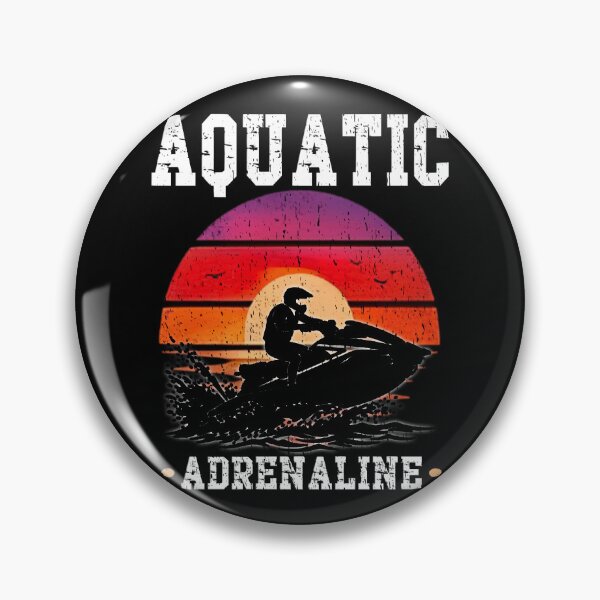 Artikelvorschau, Adrenalin pur: Jetski-Fahren im Vintage-Stil bei Sonnenuntergang – Wassersport entworfen und verkauft von Jt41.