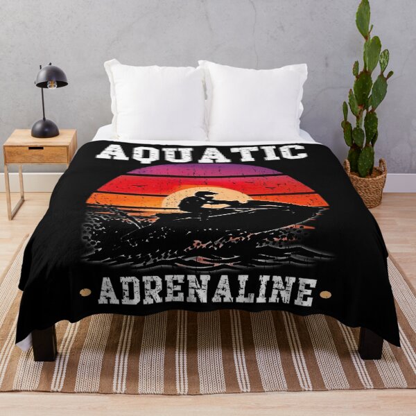 Item preview, Aquatic Adrenaline Jet Ski Vintage Sunset Water Sport designed and sold by Jt41.