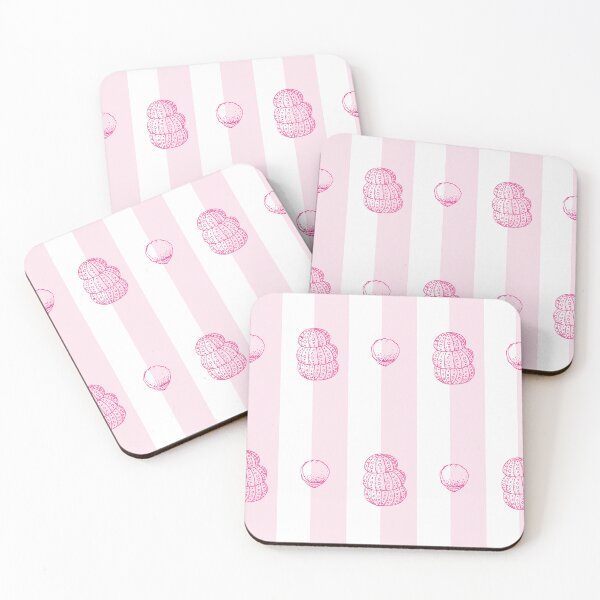 Item preview, Shell collection lines in pink designed and sold by Quiet Waters Design.