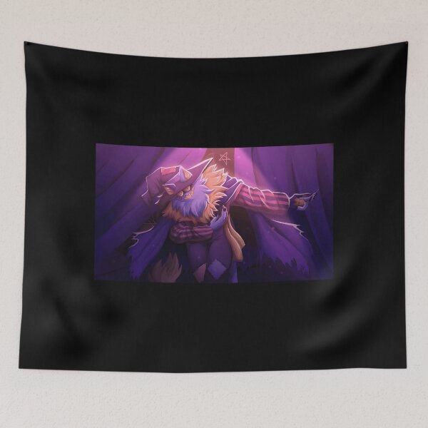 Item preview, Mysterious Monster in Purple Cloak designed and sold by TomatiLove.