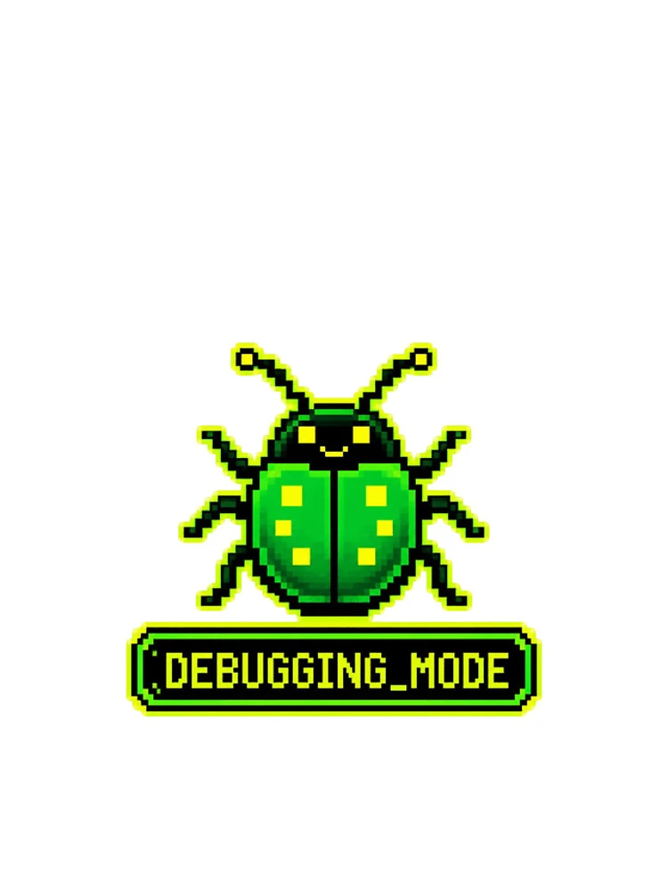 Thumbnail 4 of 4, iPhone Case, Debugging Mode Code Bug Pixel Art designed and sold by DevStyle Labs.