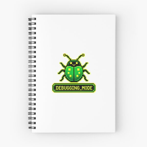 Artikelvorschau, Debugging-Modus Code Bug Pixel Art entworfen und verkauft von DevStyle Labs.