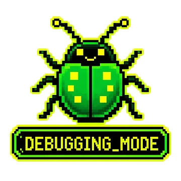 Artwork thumbnail, Debugging Mode Code Bug Pixel Art by DevStyle Labs