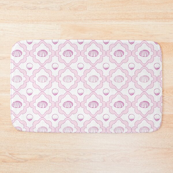 Item preview, Shell collection geometric pattern in pink designed and sold by Quiet Waters Design.