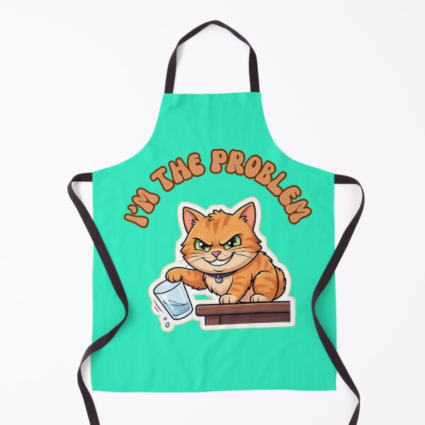 Item preview, I'm The Problem Funny Naughty Cat designed and sold by ZeroContextArt.