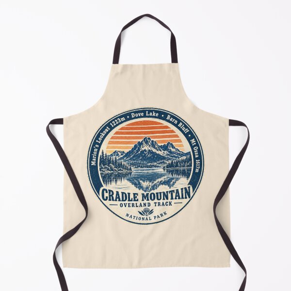 Item preview, Cradle Mountain Overland Track Tasmania Hiking Badge designed and sold by Yellowriversss.