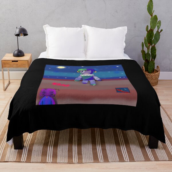 Item preview, Colorful Cartoon Jester Character Under Moonlight designed and sold by Baby-Care.