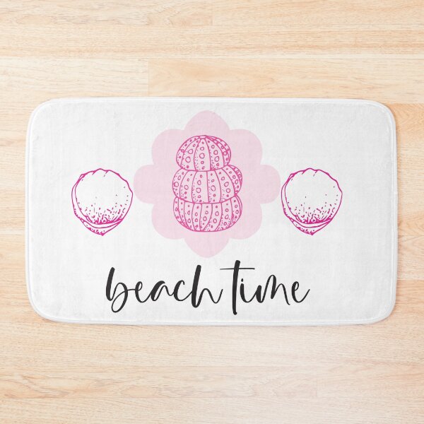 Item preview, Shell collection beach time in pink designed and sold by Quiet Waters Design.