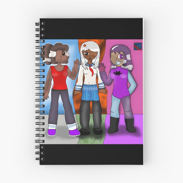 Item preview, Colorful Anime Girl Trio designed and sold by Baby-Care.