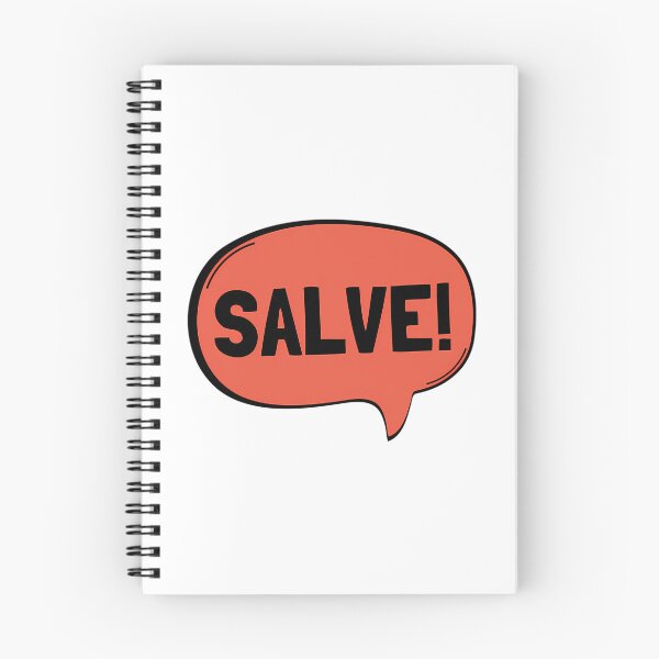 Item preview, Latin Hello - Salve Speech Bubble designed and sold by justy-cejaime.