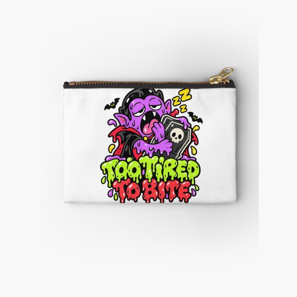 Item preview, Too Tired to Bite Sleepy Vampire Halloween designed and sold by Thai Vibe Studio.
