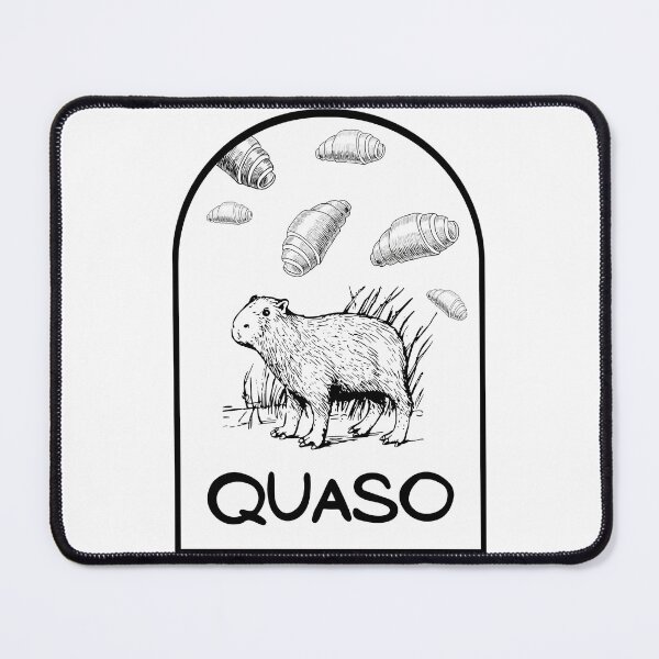 Item preview, Quaso Croissant- Capybara So Good At French- Ode To Memes designed and sold by justy-cejaime.