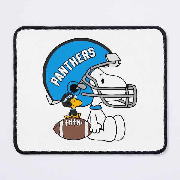 Item preview, Snoopy & Woodstock Carolina Panthers Football Retro F809 designed and sold by GLUVY-THEME.