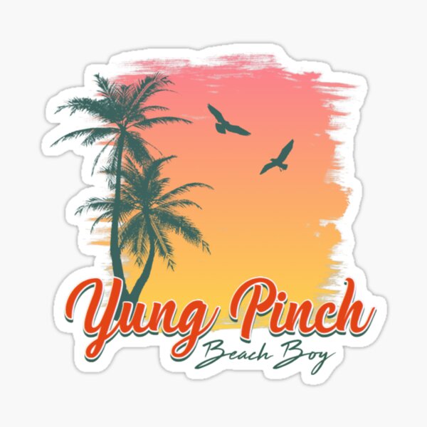 Item preview, Yung Pinch - Beach Boy designed and sold by RocknRollDesign.