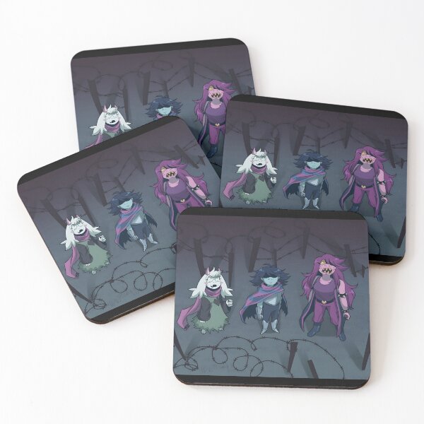 Item preview, Undertale Inspired Characters in Dark Landscape designed and sold by TomatiLove.