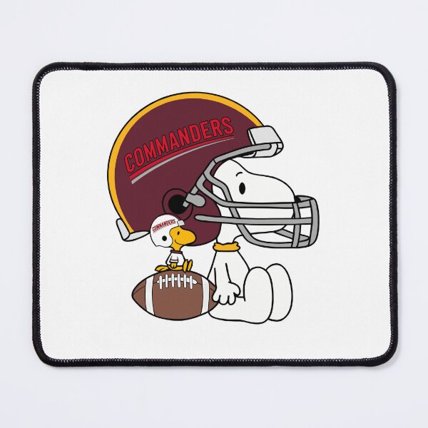 Item preview, Snoopy & Woodstock Washington Commanders Football Retro F810 designed and sold by GLUVY-THEME.