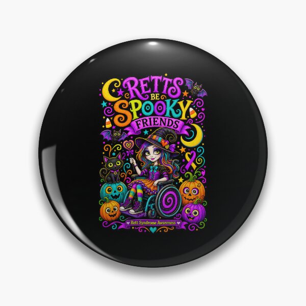 Item preview, Rett Syndrome Awareness Be Spooky Friends Halloween designed and sold by RDGNR.