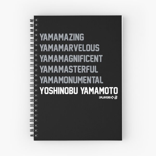 Item preview, Yoshinobu Yamamoto Yama Baseball Wordplay Fan Design designed and sold by RDGNR.