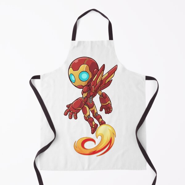 Item preview, Cute Chibi Flying Armored Superhero Robot Sci-Fi Character designed and sold by Rupesh-Art26.
