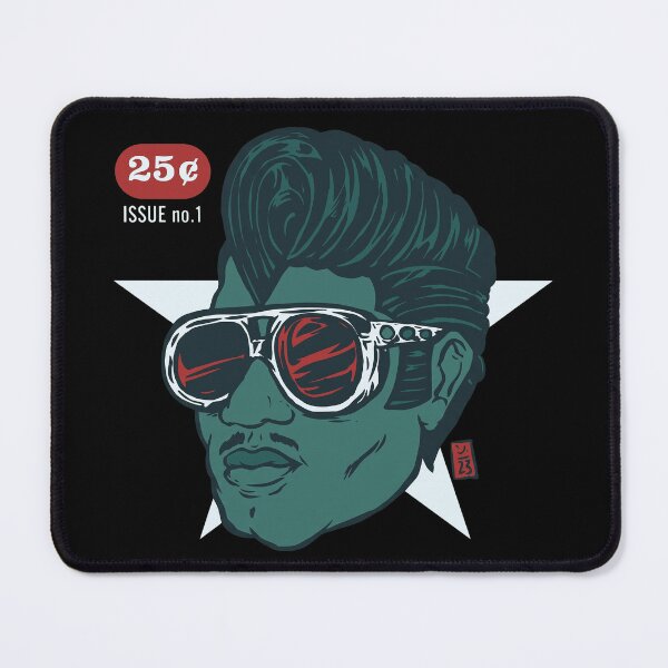 Item preview, Vintage 1950s Greaser Pompadour Rockabilly Profile designed and sold by bethgarciai.