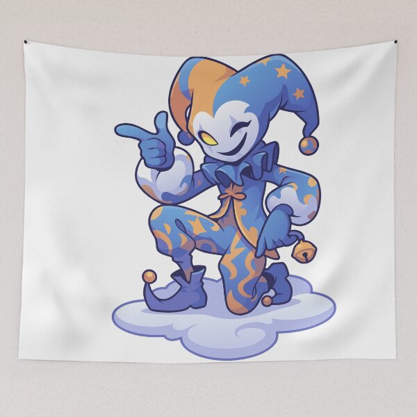 Item preview, Mischievous Court Jester Harlequin Fool Clown Fantasy Art designed and sold by Rupesh-Art26.