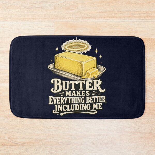 Item preview, Butter Makes Everything Better Including Me Shirt, Funny Baker T-Shirt, Butter Lover Humor Tee, Baker Gift Shirt, Vintage Butter Graphic designed and sold by TshirtsLabs.