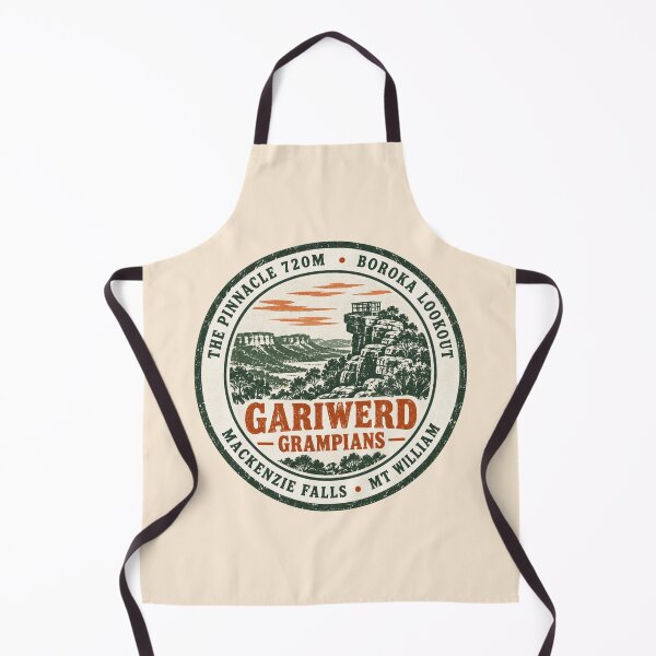 Item preview, Gariwerd Grampians Pinnacle Lookout Vintage National Badge designed and sold by Yellowriversss.