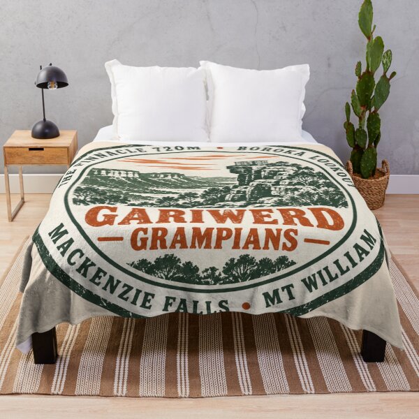 Item preview, Gariwerd Grampians Pinnacle Lookout Vintage National Badge designed and sold by Yellowriversss.