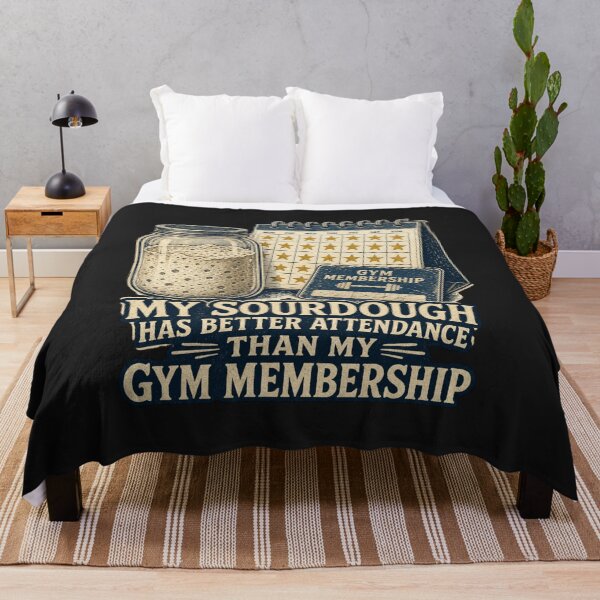 Item preview, My Sourdough Has Better Attendance Than My Gym Membership Shirt, Funny Sourdough Baker T-Shirt, Baking Humor Tee, Baker Gift Shirt, Vintage Sourdough Graphic designed and sold by TshirtsLabs.