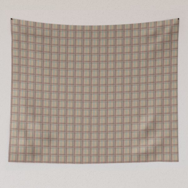 Item preview, Pastel Watercolor Plaid, Dusty Rose, Sage and Blue Vintage Check Pattern designed and sold by LeelaLab.