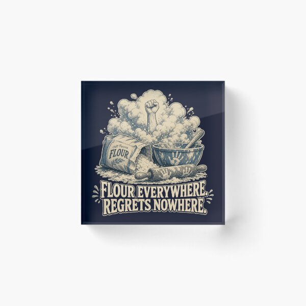 Item preview, Flour Everywhere Regrets Nowhere Shirt, Funny Baker T-Shirt, Messy Baking Humor Tee, Baker Gift Shirt, Vintage Flour Graphic designed and sold by TshirtsLabs.