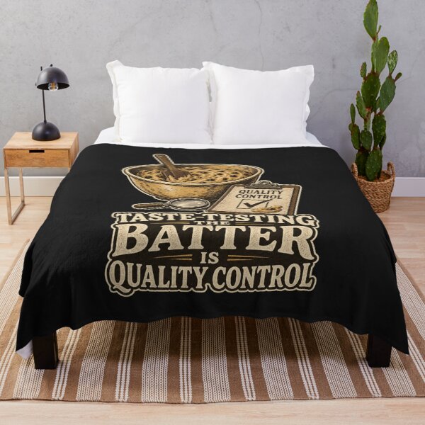 Item preview, Taste Testing The Batter Is Quality Control Shirt, Funny Baker T-Shirt, Cookie Dough Humor Tee, Baker Gift Shirt, Vintage Batter Graphic designed and sold by TshirtsLabs.
