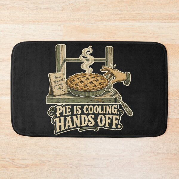 Item preview, Pie Is Cooling Hands Off Shirt, Funny Baker T-Shirt, Pie Lover Humor Tee, Baker Gift Shirt, Vintage Pie Graphic designed and sold by TshirtsLabs.
