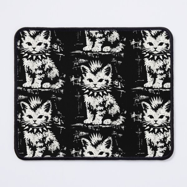 Item preview, Punk Cat Skull Rebel Feline Alternative Attitude designed and sold by RDGNR.
