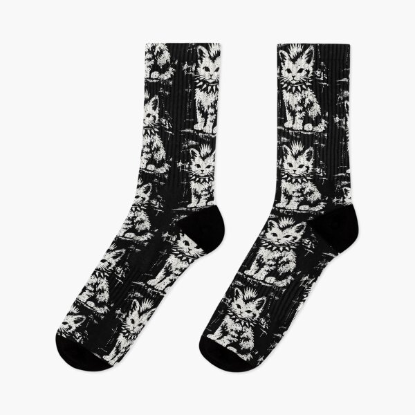 Item preview, Punk Cat Skull Rebel Feline Alternative Attitude designed and sold by RDGNR.