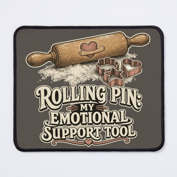Item preview, Rolling Pin My Emotional Support Tool Shirt, Funny Baker T-Shirt, Baking Therapy Humor Tee, Baker Gift Shirt, Vintage Rolling Pin Graphic designed and sold by TshirtsLabs.