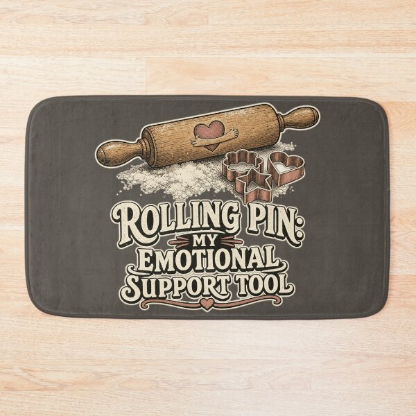 Item preview, Rolling Pin My Emotional Support Tool Shirt, Funny Baker T-Shirt, Baking Therapy Humor Tee, Baker Gift Shirt, Vintage Rolling Pin Graphic designed and sold by TshirtsLabs.