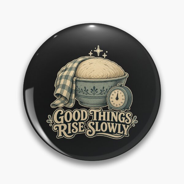 Item preview, Good Things Rise Slowly Shirt, Funny Baker T-Shirt, Bread Baker Quote Tee, Baker Gift Shirt, Vintage Dough Rising Graphic designed and sold by TshirtsLabs.