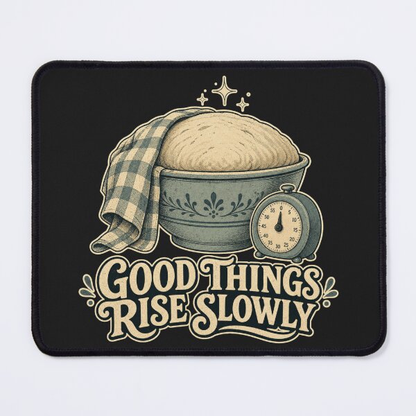 Item preview, Good Things Rise Slowly Shirt, Funny Baker T-Shirt, Bread Baker Quote Tee, Baker Gift Shirt, Vintage Dough Rising Graphic designed and sold by TshirtsLabs.