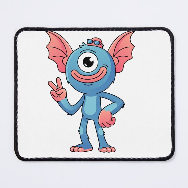 Item preview, Cute Blue Cyclops Monster Funny One Eyed Alien Beast  designed and sold by Rupesh-Art26.