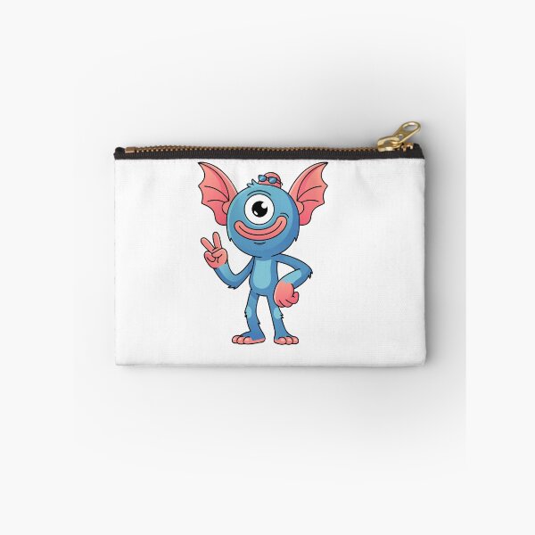 Item preview, Cute Blue Cyclops Monster Funny One Eyed Alien Beast  designed and sold by Rupesh-Art26.