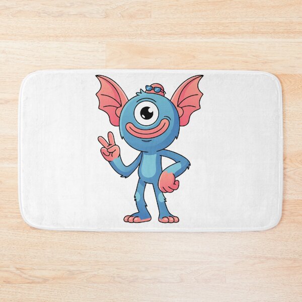 Item preview, Cute Blue Cyclops Monster Funny One Eyed Alien Beast  designed and sold by Rupesh-Art26.