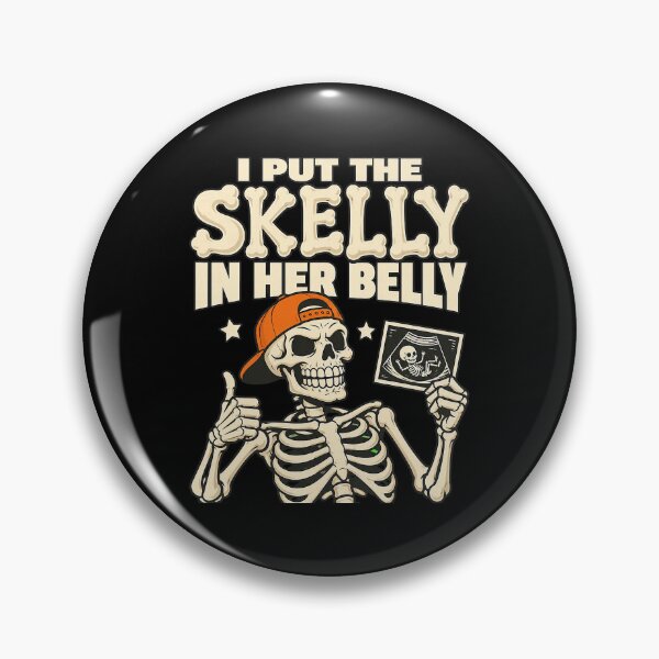 Item preview, I Put the Skelly in Her Belly Pregnancy Announcement designed and sold by RDGNR.