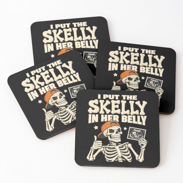 Item preview, I Put the Skelly in Her Belly Pregnancy Announcement designed and sold by RDGNR.