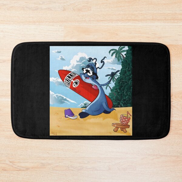 Item preview, Cool Cartoon Character Surfing Fun designed and sold by Catsi-Nook-Art.