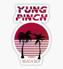 Yung Pinch - Beach Boy Sticker