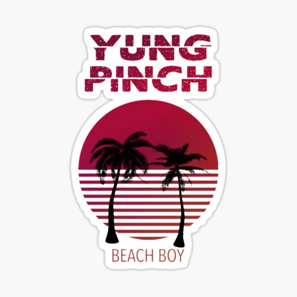 Item preview, Yung Pinch - Beach Boy designed and sold by RocknRollDesign.